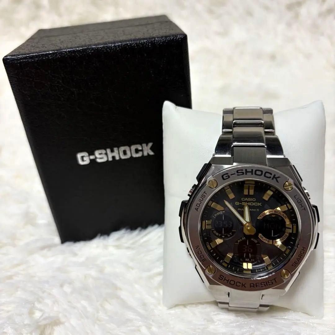 CASIO G SHOCK GST W110D 1A9JF Radio Solar Casio Watch