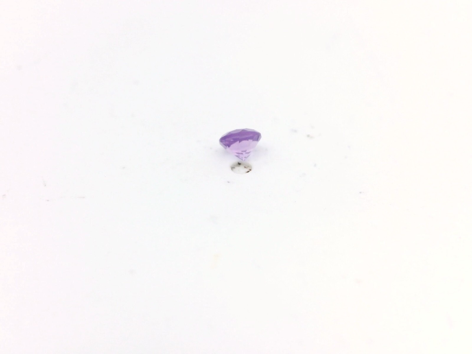 0.11ct Loose Round Cut Genuine Amethyst 3 x 3mm
