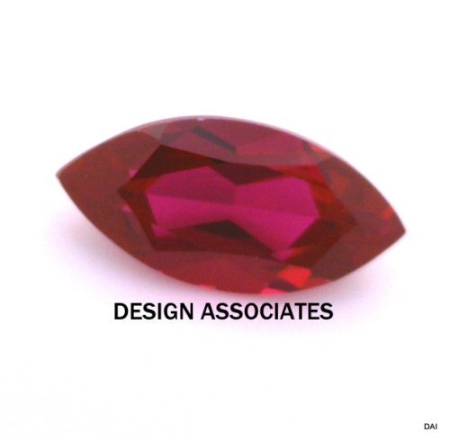 12X6 MM MARQUISE CUT MAN MADE RUBY AAA GRADE