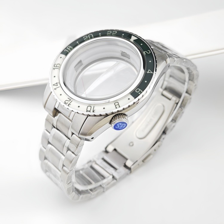 NH35 case 44mm sapphire glass for NH34/NH35/NH36 movement watch accessories