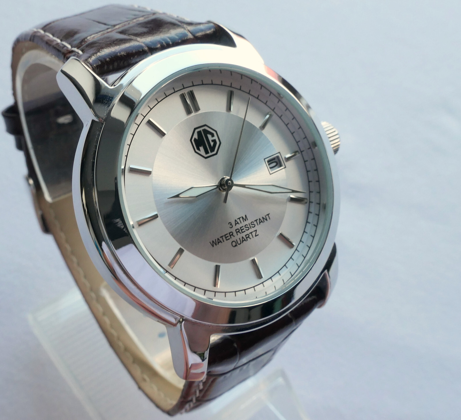 MG Morris Garages BMC MGA MGB Classic Aviator Driver Sport Car Accessory Watch