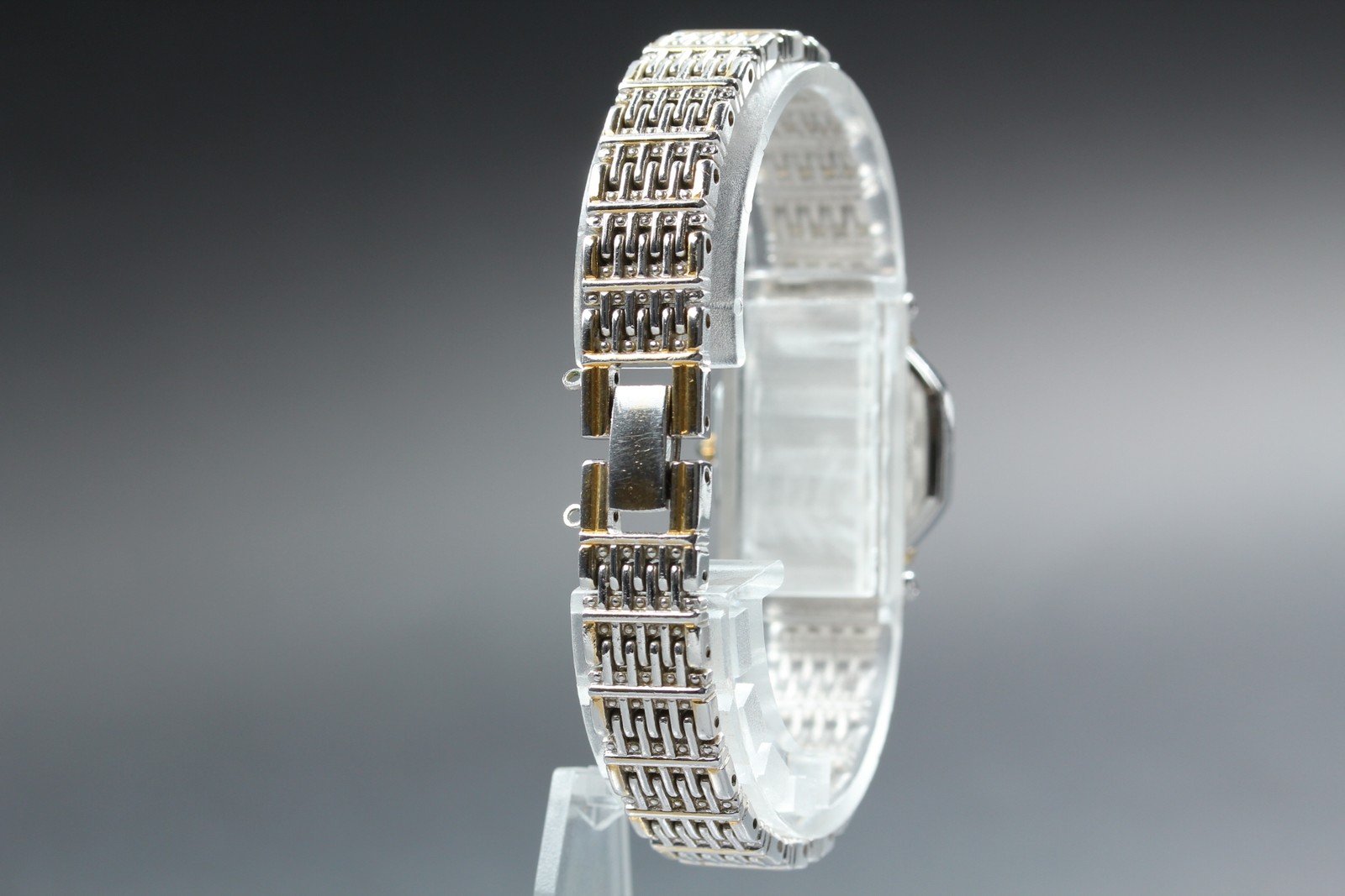 Vtg 1983 N MINT Seiko Exceline 1221-5260 Quartz Two-Tone Womens Watch From JAPAN