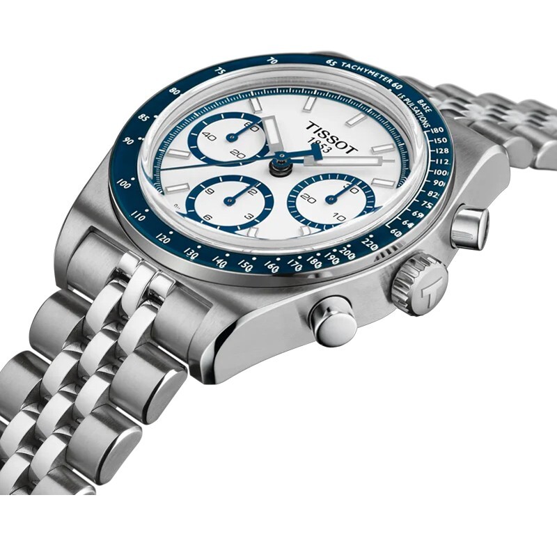 Tissot PR516 Automatic Chronograph 41mm Blue-White Men’s Watch T1494621101100