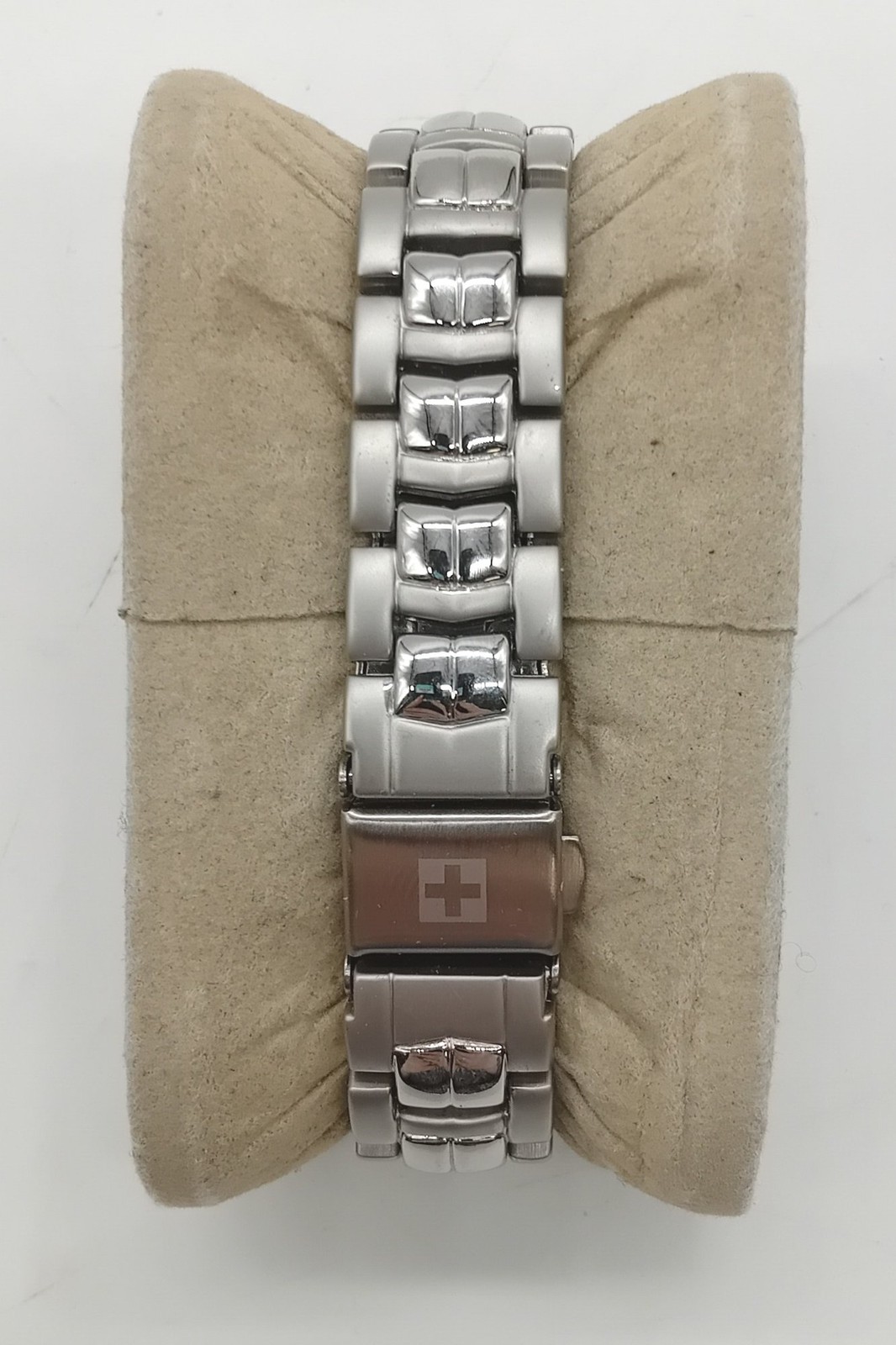 SWISS BALANCE Women’s Wristwatch Stainless Steel Bracelet Rectangle Dial Pre-Lov