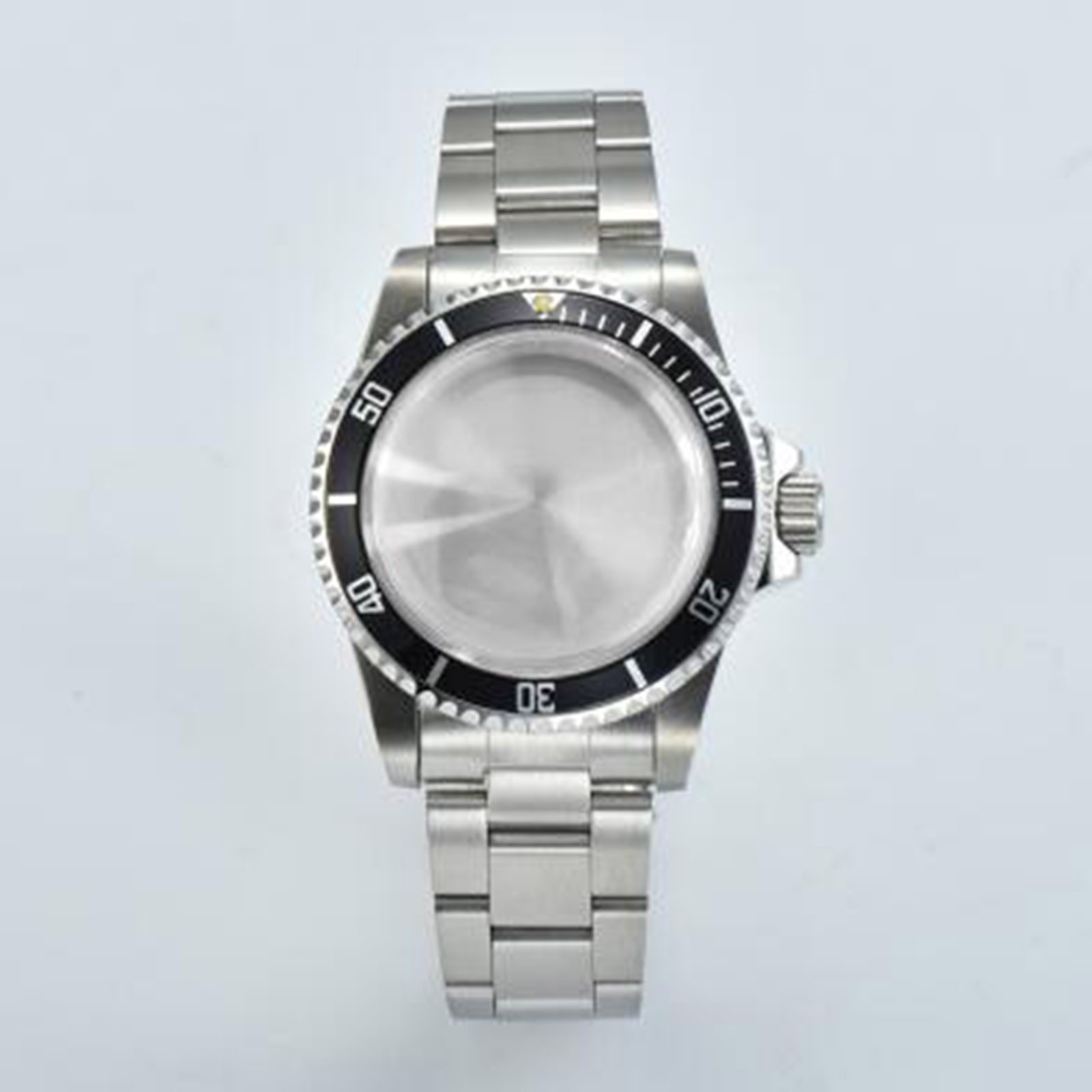39.5mm Retro Stainless Steel Case + Acrylic Lens + Strap For NH35 NH36 Movements