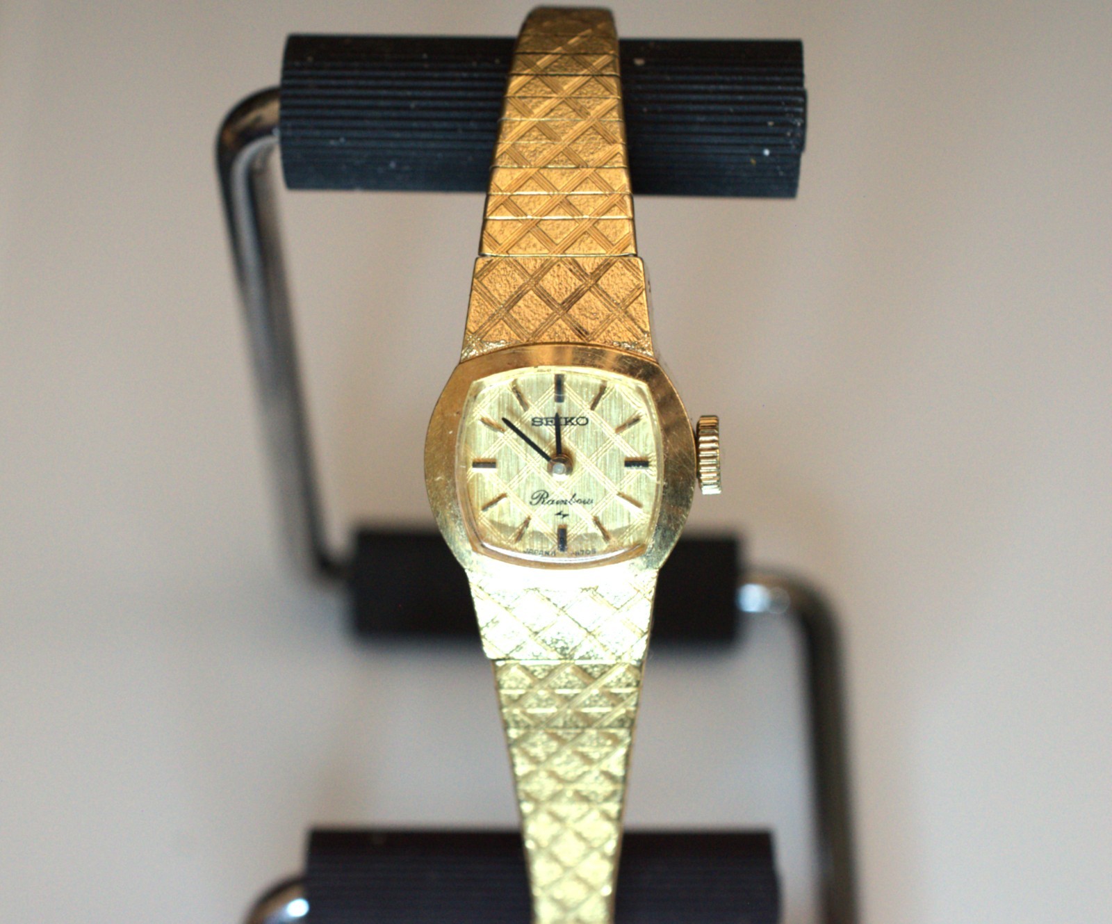 SEIKO RAINBOW Ladies 18k GOld Plated – Mechanical – 11-3370 – NOV 1973