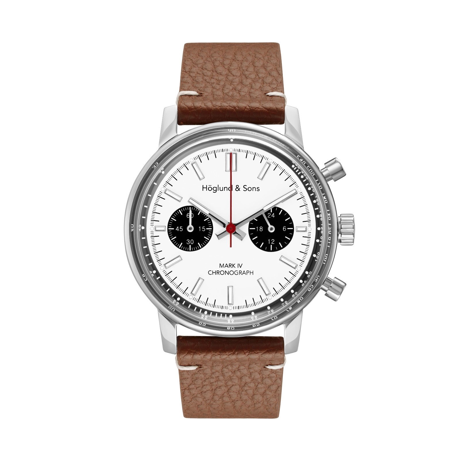 Höglund & Sons Mark IV Chronograph Seiko VK64 Mecha Quartz Panda Dial