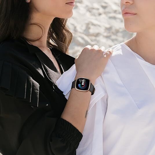 For Fitbit Versa 3 / Fitbit Sense Genuine Leather Band Replace Strap Wristband