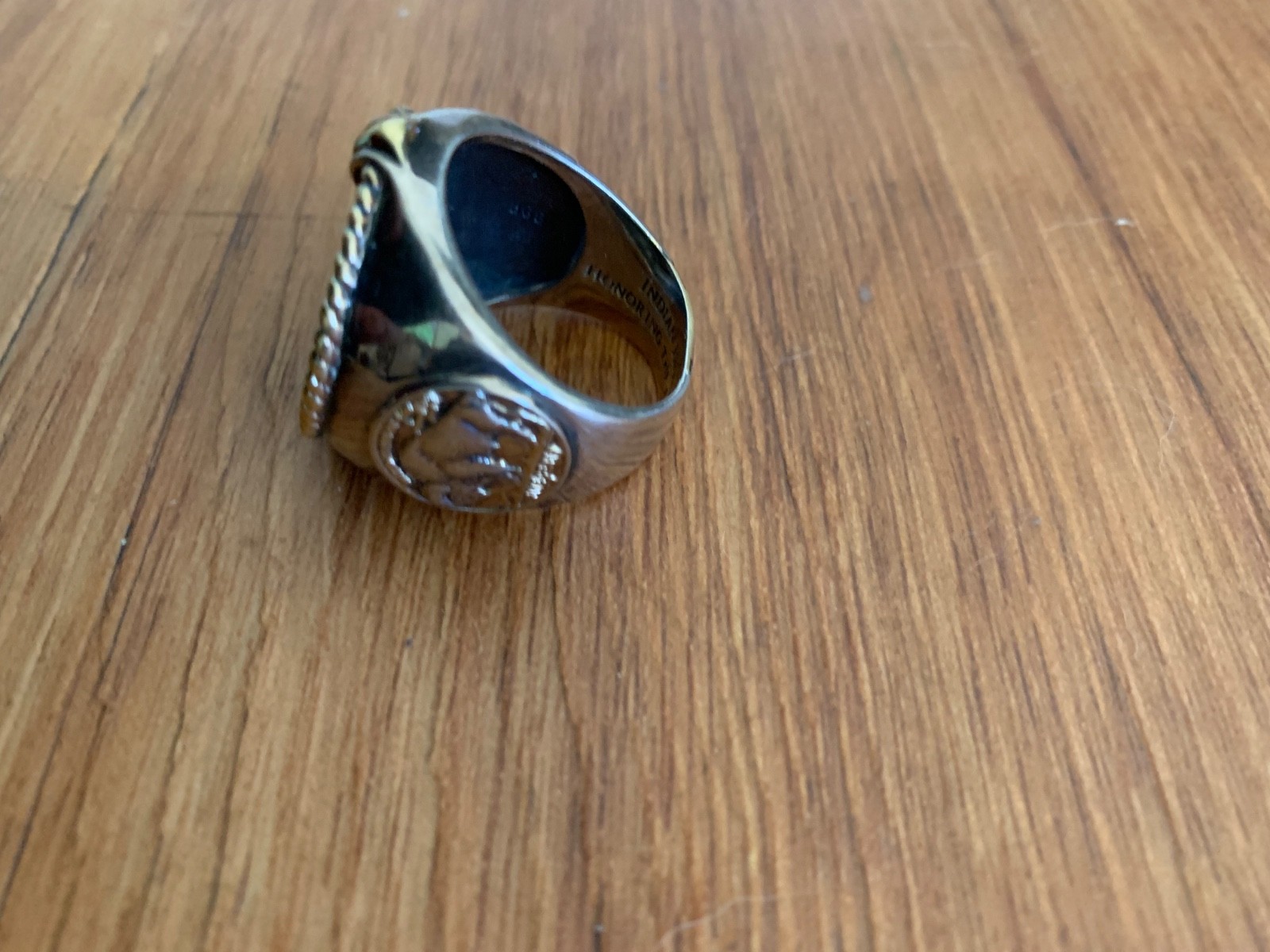 Us buffalo nickel head ring