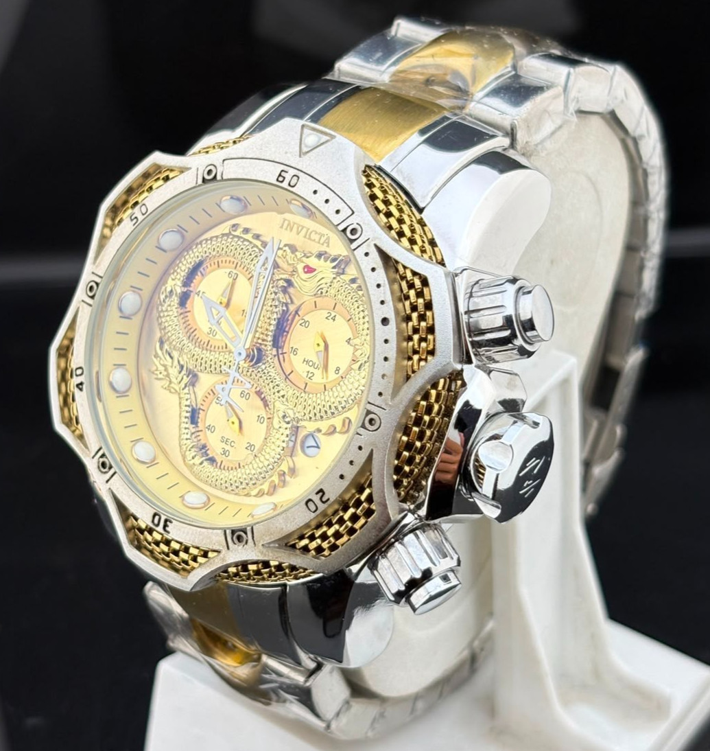 Vintage Refurbished Invicta Automatic Men’s Wrist Watch Fully Working Condition