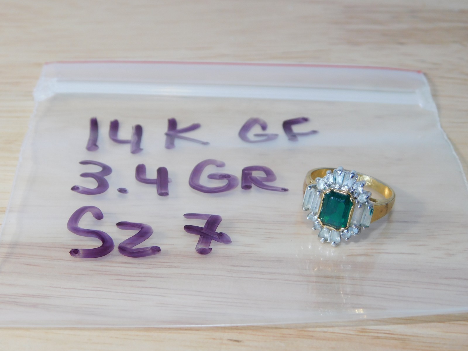 6 Rings, 18k GF Ring, 14kGF, HGF, Look At the Pics, Size & Weight in Pics, 12/53