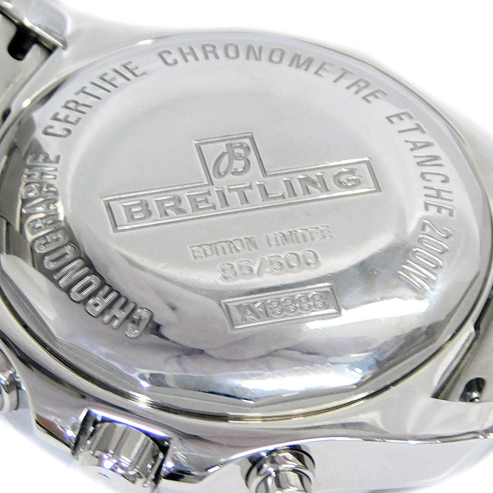 BREITLING Colt Chronograph A13388 S. Steel Automatic Men’s Watch #1238B
