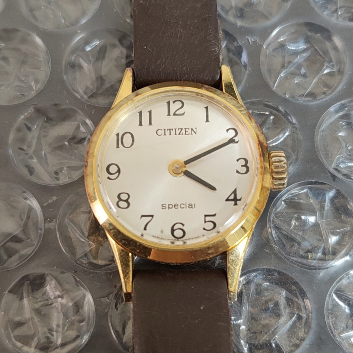 Citizen Vintage Manual Winding Ladies Watch 32mm Used Classic