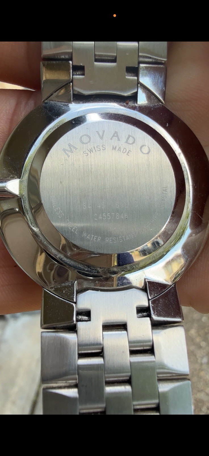 Movado Faceto Men’s Luxury Quartz Watch – Swiss Movement, Stainless Steel 39mm