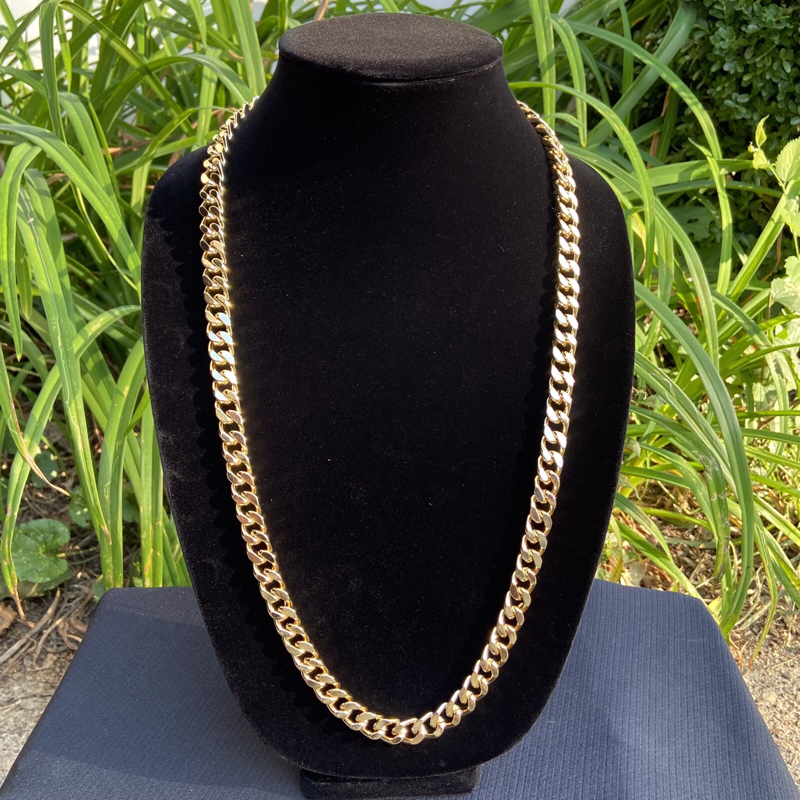 Gold Chain 14k Gold Cuban 30in 10mm