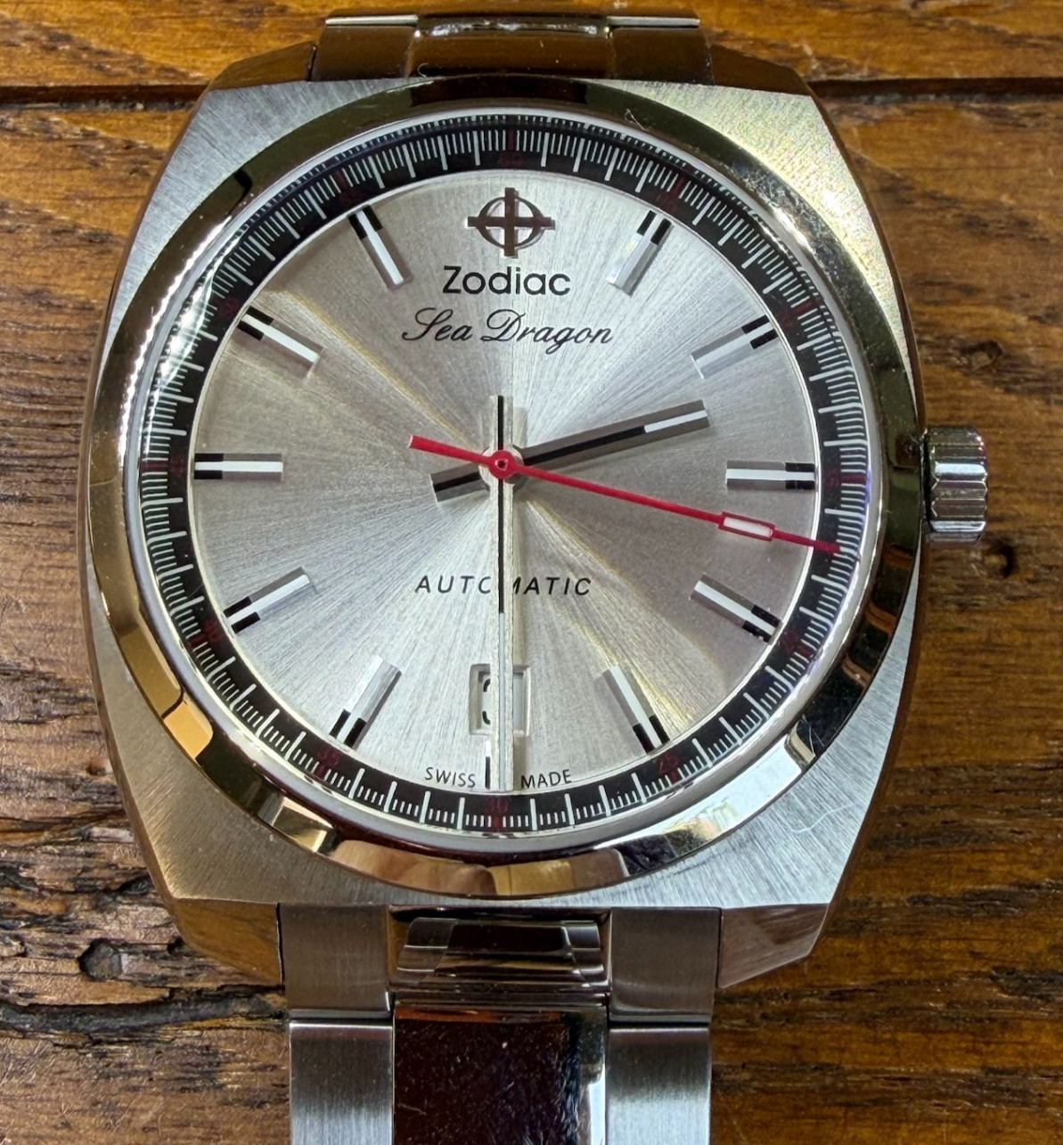 Zodiac Sea Dragon mens automatic dress watch collectible limited edition