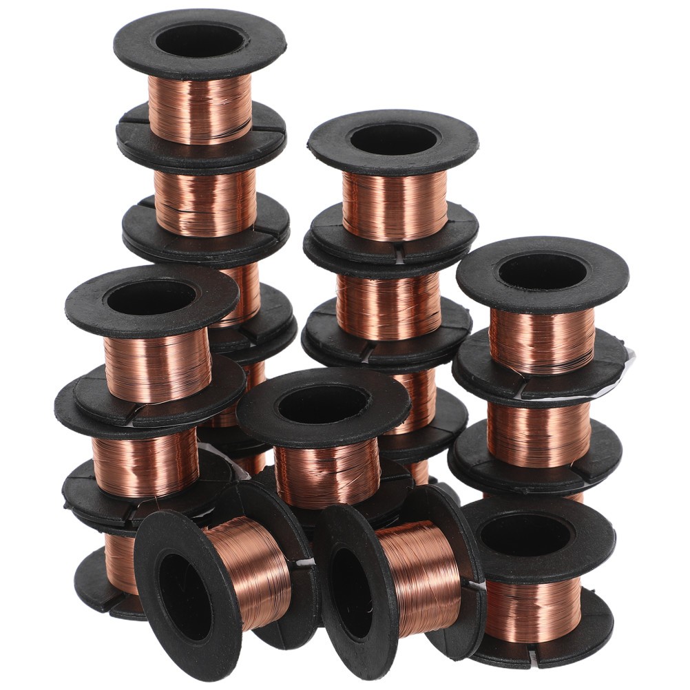 30 Pcs Precision Winding Wire Jumper Wires Soldering Copper for Electronics