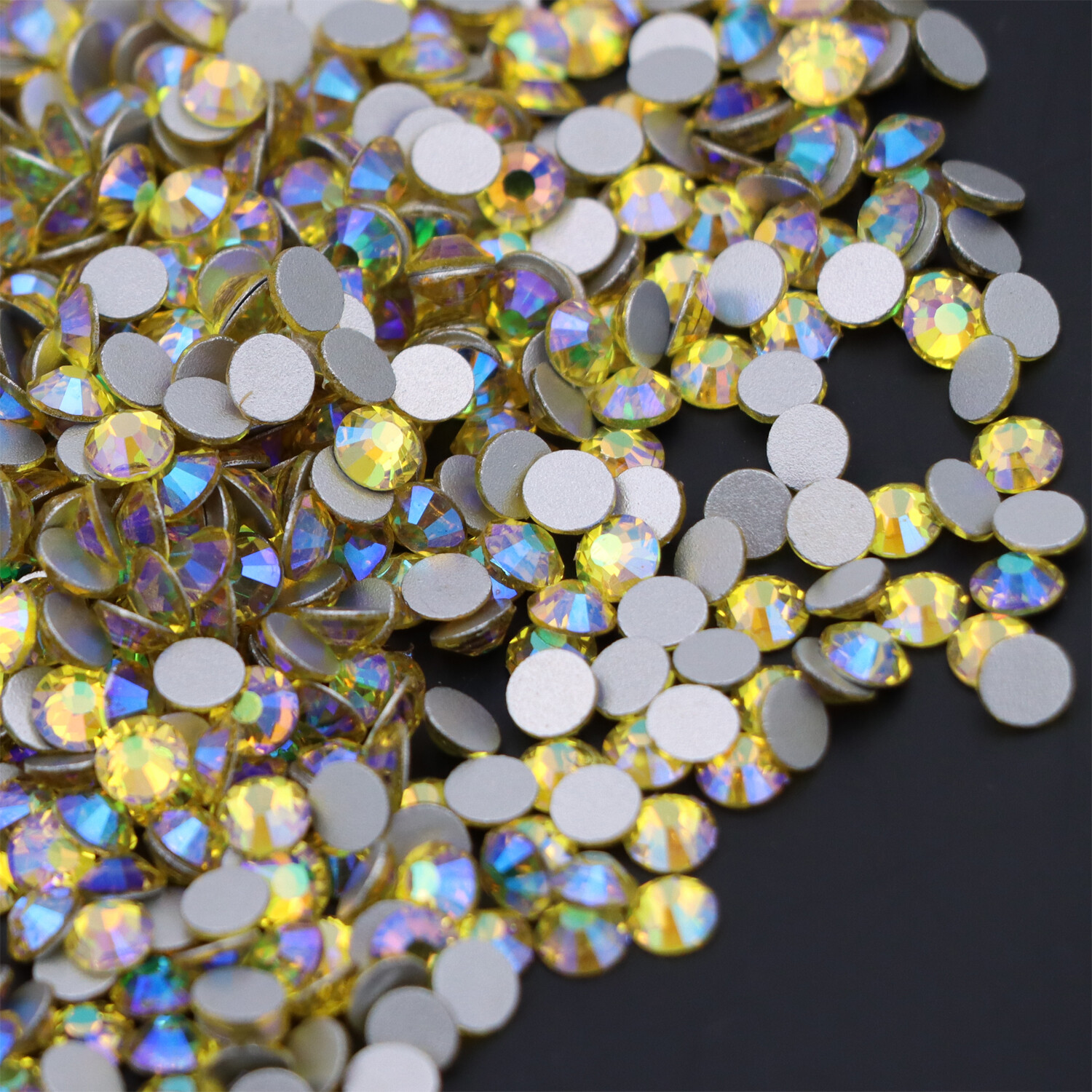 Crystal Clear No hotfix Flatback Rhinestones Glass Stone 3d Nail Art Decorations