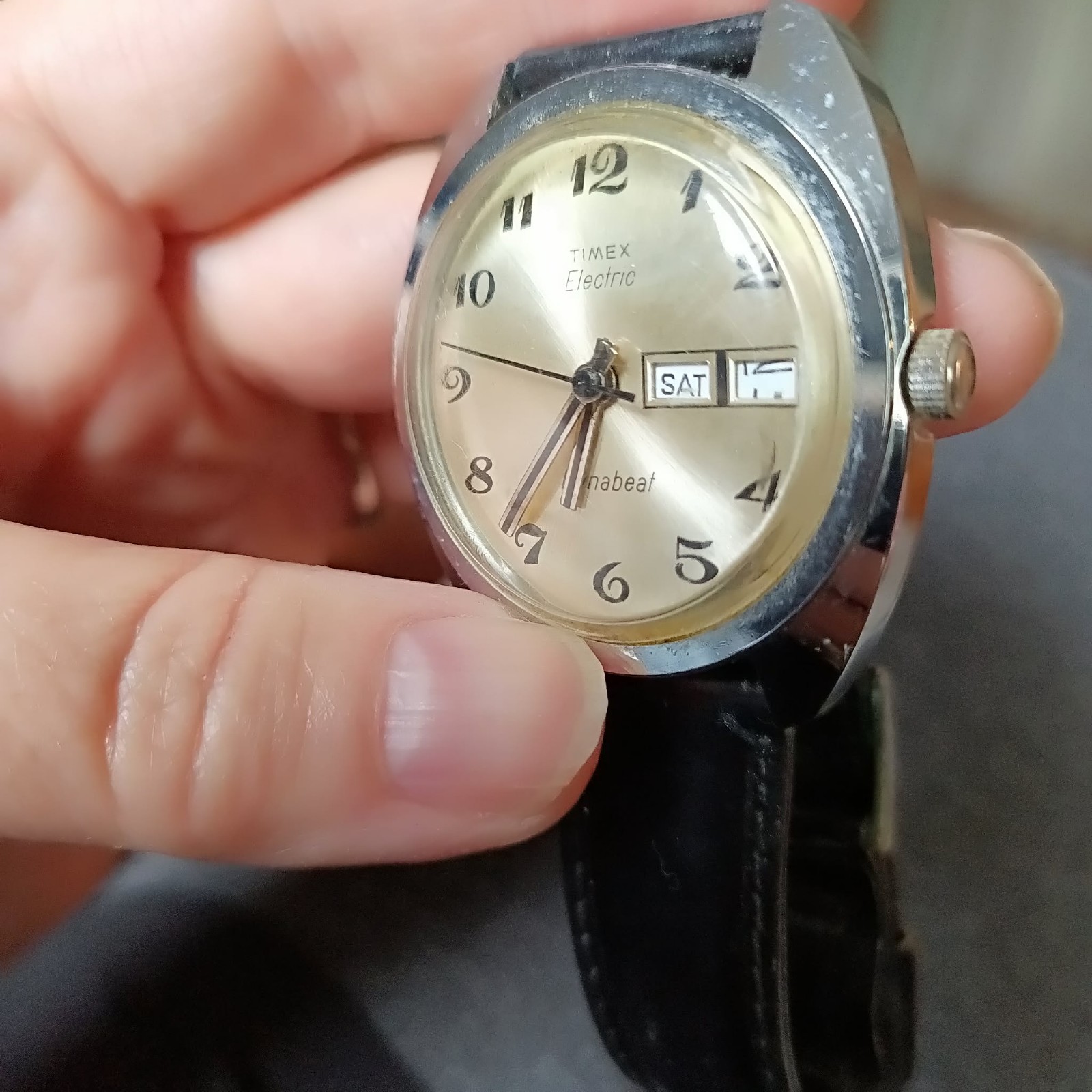 Timex Dynabeat Electric watch — no idea if it works