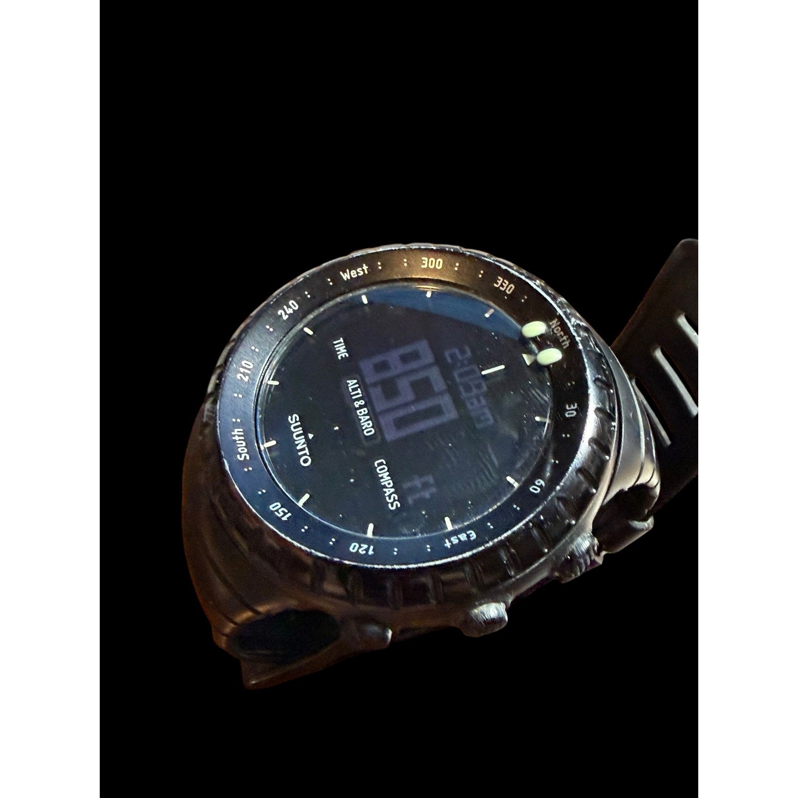 Suunto Core All Black Digital ABC Watch Altimeter Barometer Compass Outdoor