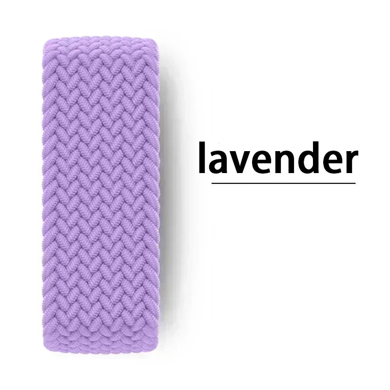 Braided Solo Strap For Apple Watch Band 45mm 49mm 44mm 42mm 41mm 40mm Nylon