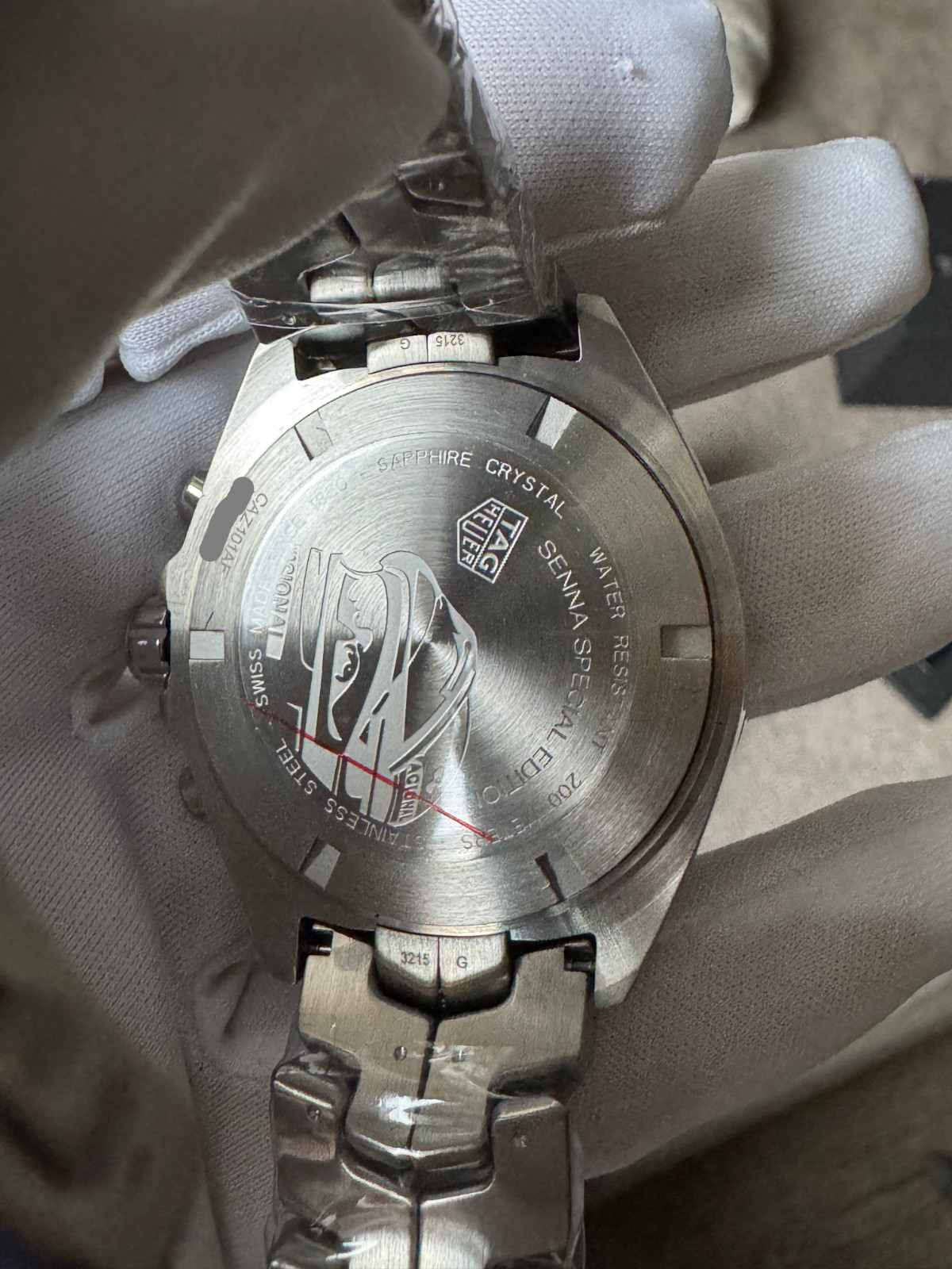 TAG HEUER Formula 1 Ayrton Senna Chronograph Quartz Men’s CAZ101AF