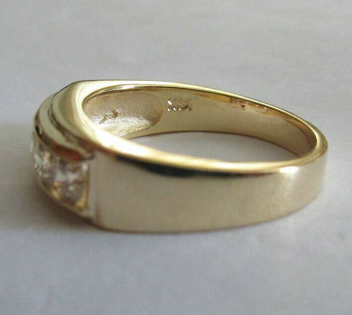 14K Gold Diamond Wedding Band Diamond=1/2 Carat H-SI1 Value=$4,950
