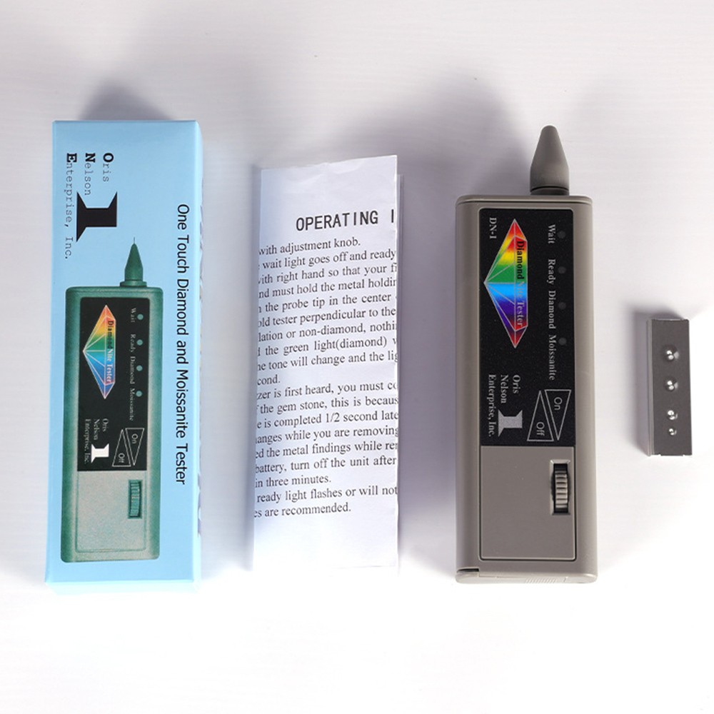 2-in-1 Diamond & Moissanite Tester Pen – Professional High Accuracy Gem Detector