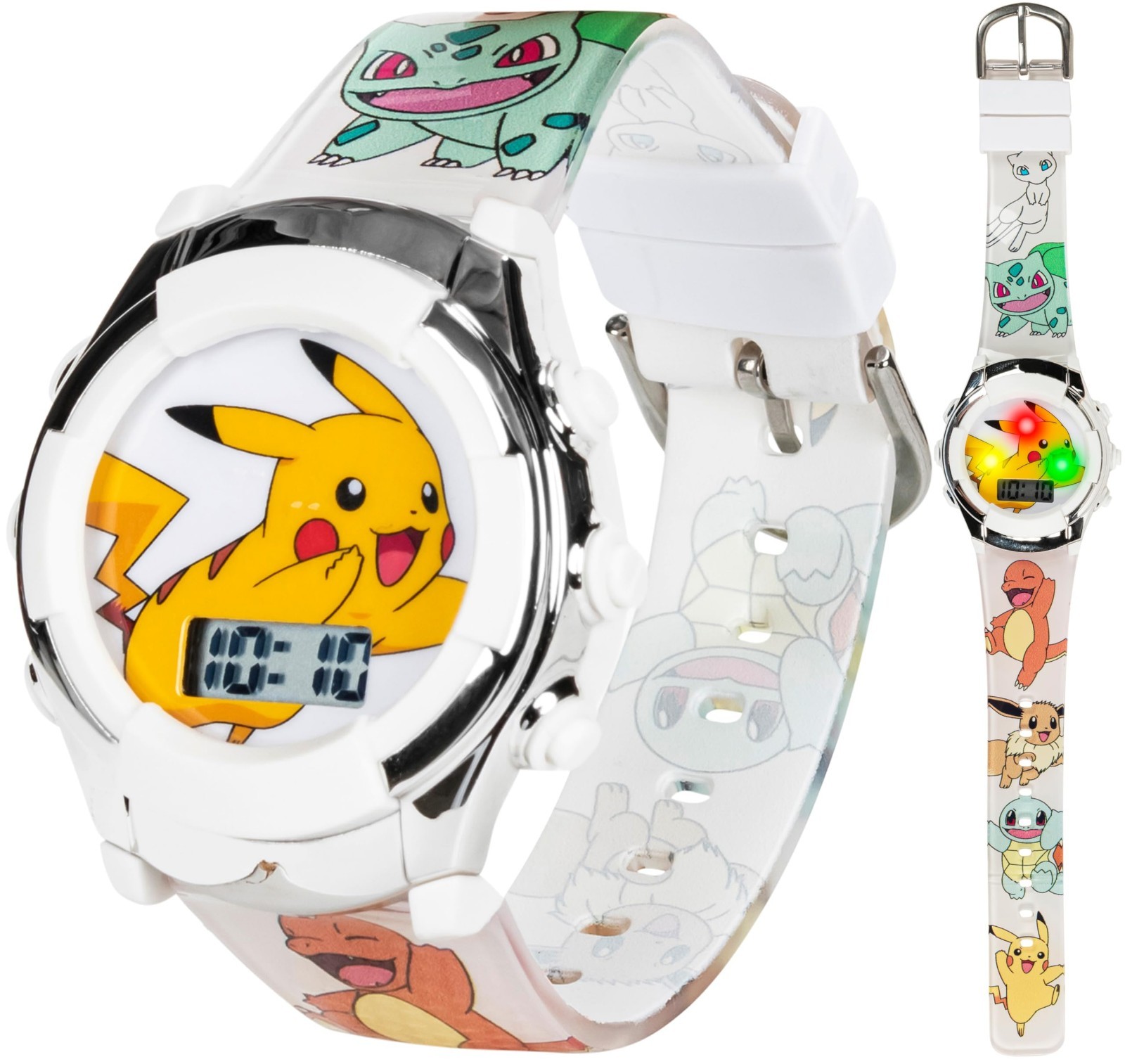 Kids Pokemon Digital LCD Quartz Watch – Fun Timepiece for Boys, Girls & Adults