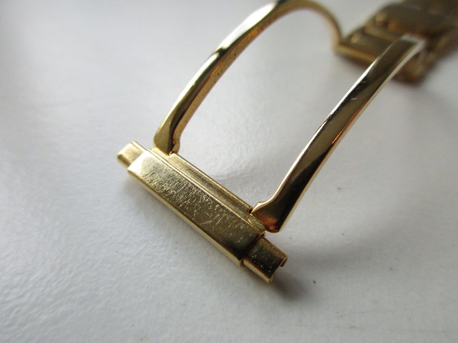 Curved lugs 17 18 19 20 21 MM 1960’s gilt plated watch bracelet