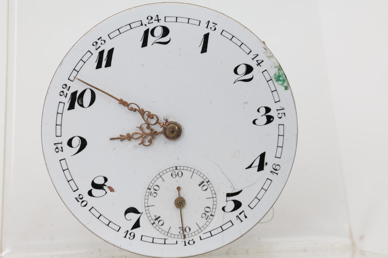 REMONTOIR GRADE POCKET WATCH MOVEMENT 40.6mm FOR REPAIR (GT)