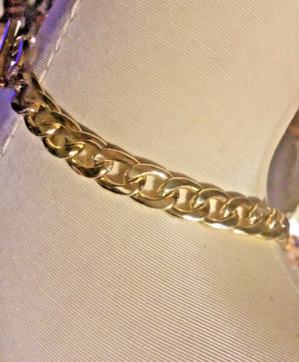 Basic Brothers Lock Heavy Chain Chunky Lock Chain 18 Inches Heavy “Bros”