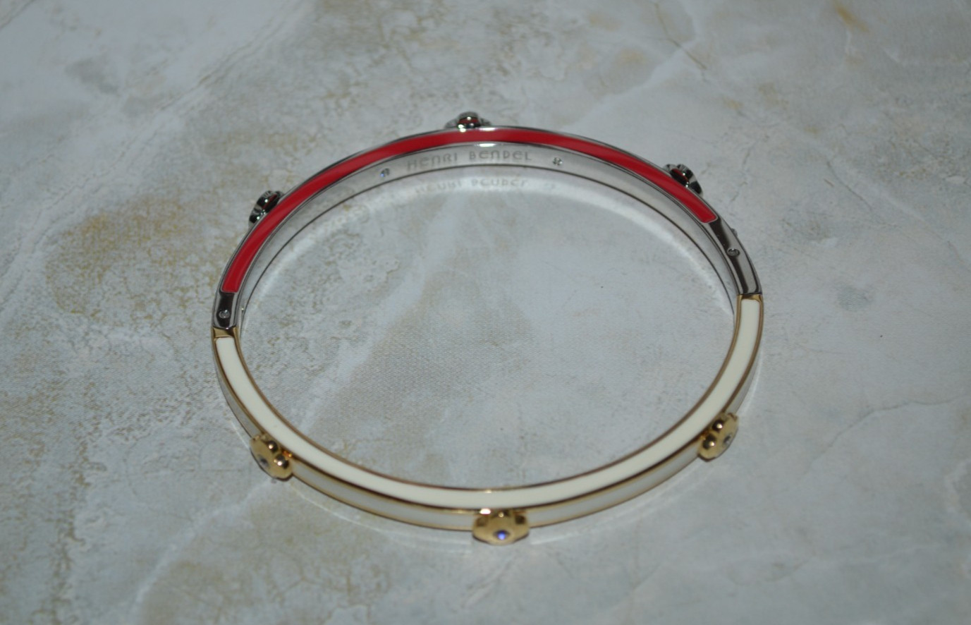 Henri Bendel Miss Bendel Petal Bangle Bracelet