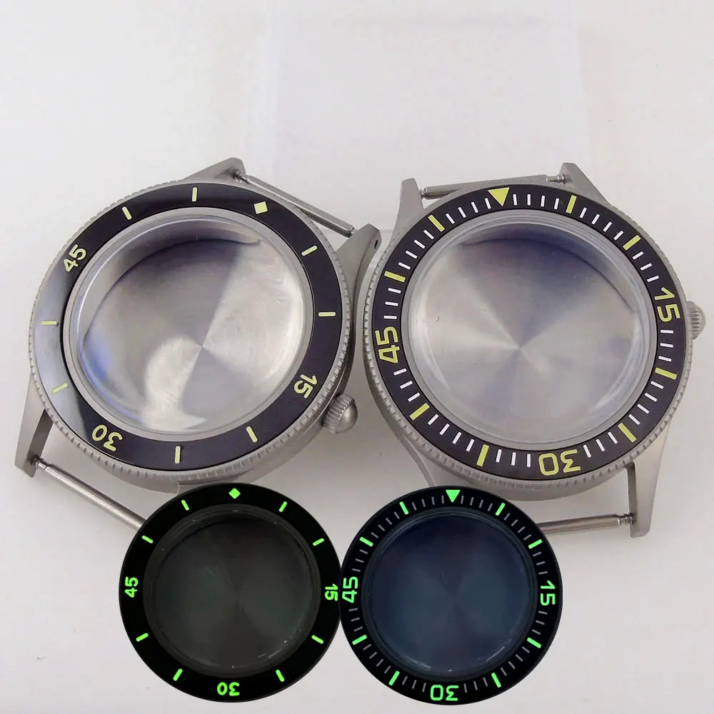 50 FATHOMS NH35 NH36 Watch Case Bubble Sapphire ETA2824 20BAR Sandblasted 40mm