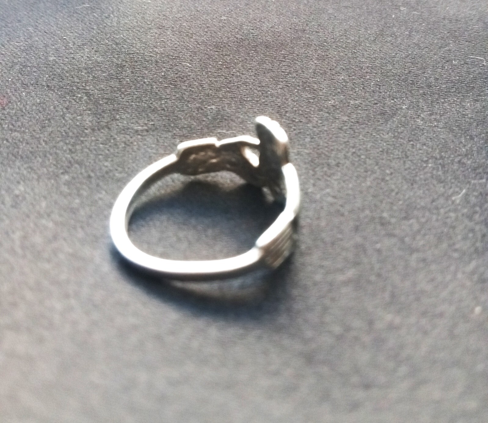 Sterling Silver Stamped 925 Claddagh Ring Size 6