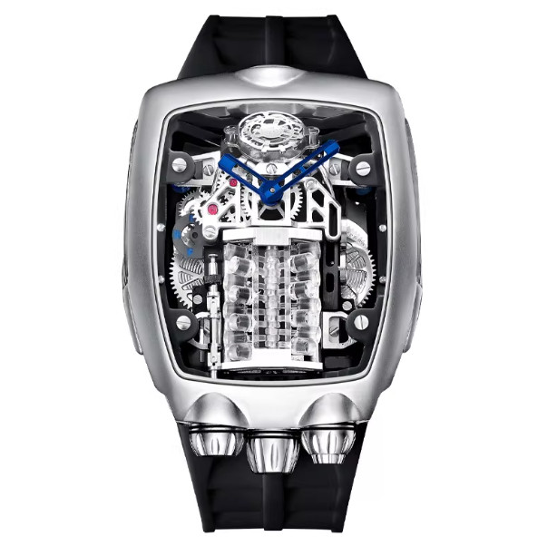 PINDU Design BUGATTI STYLE Engine 16 Cylinder Men’s NH05 Automatic Watch