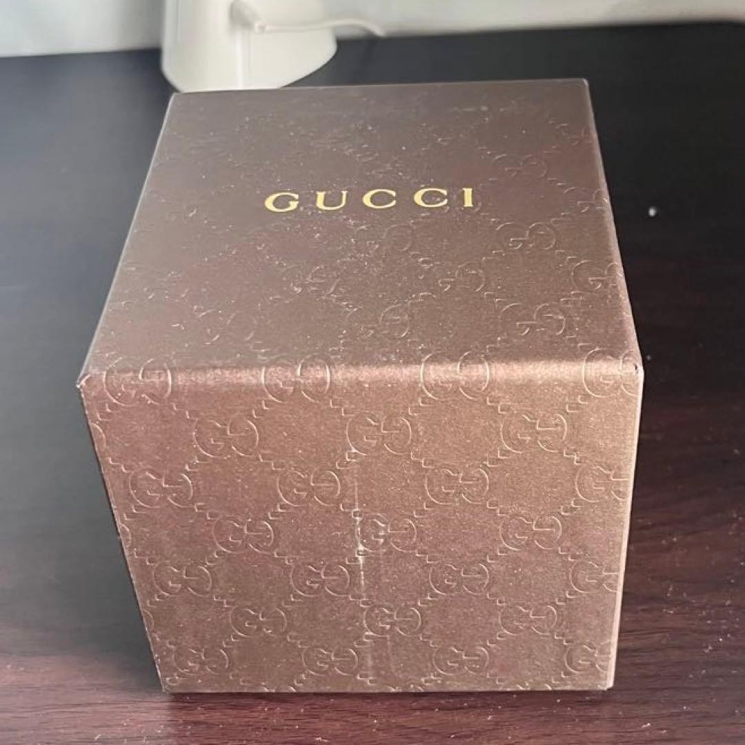 GUCCI G Link Black Wristwatch YA110518 with Box