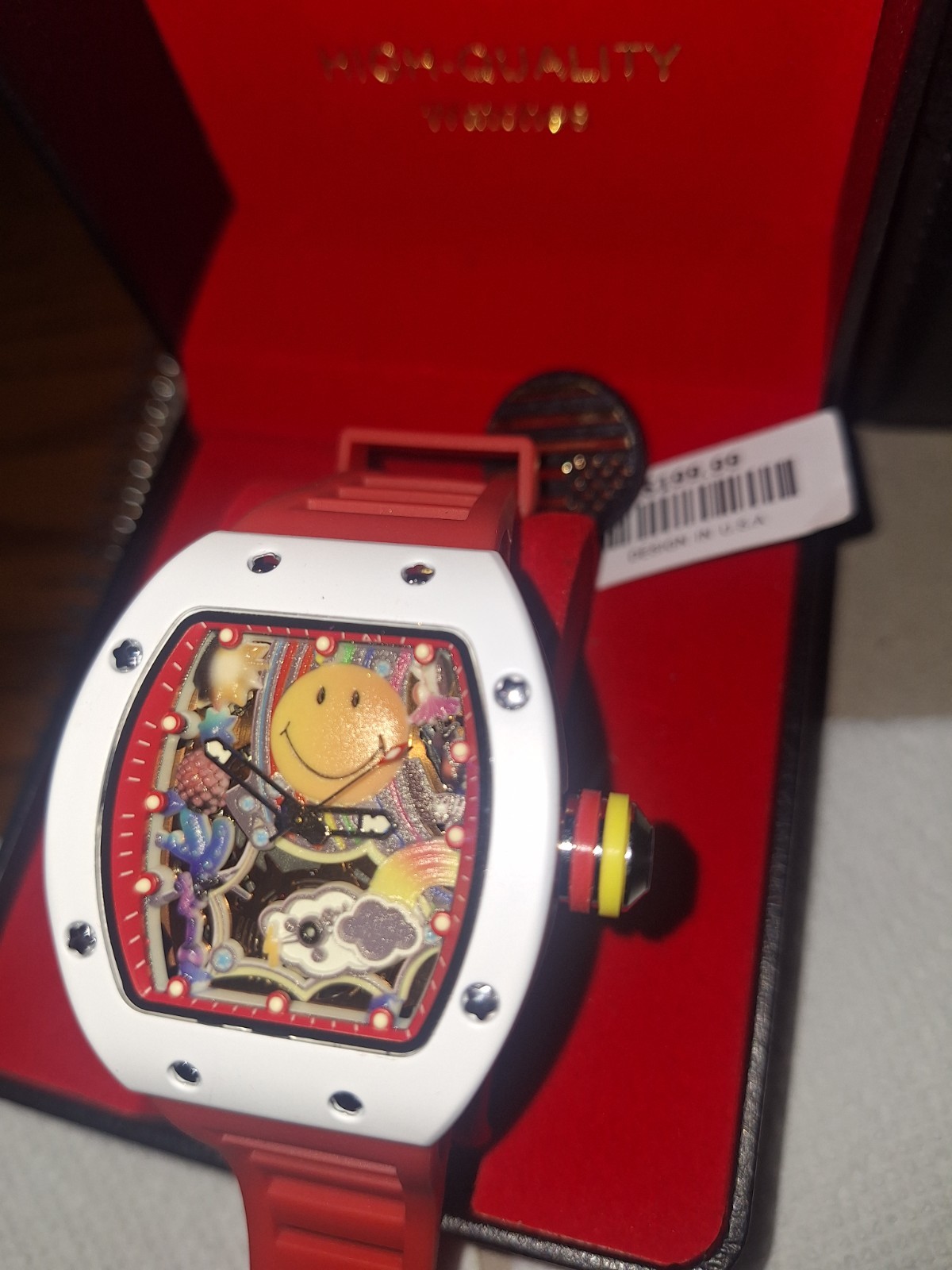 luxury Wristwatch Smiley Man‼️