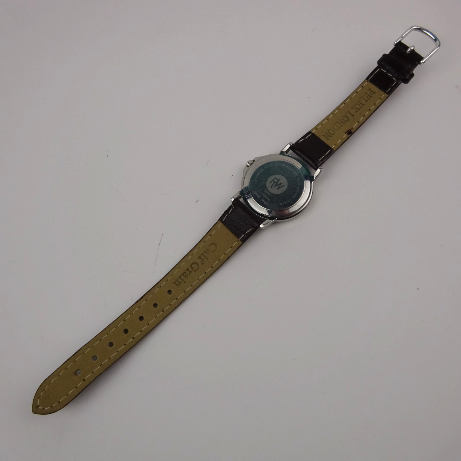 Raymond Weil Tango 5360 Watch Blue Dial Women’s Brown Leather Strap