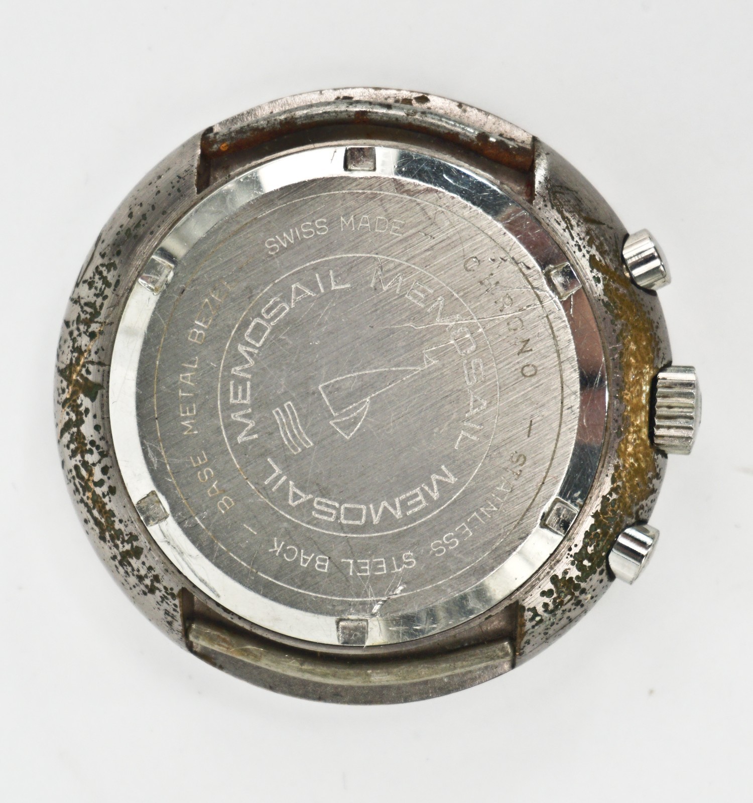 MEMOSAIL Regatta Chrono Watch 10- Minute Yacht 7737 Valjoux 17J *NEEDS SERVICE*