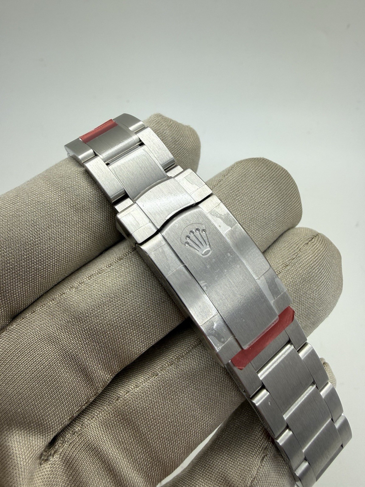 2012 Rolex Airking Oyster Perpetual Blue Dial Stickered NOS NEW 34mm 114200 B+P