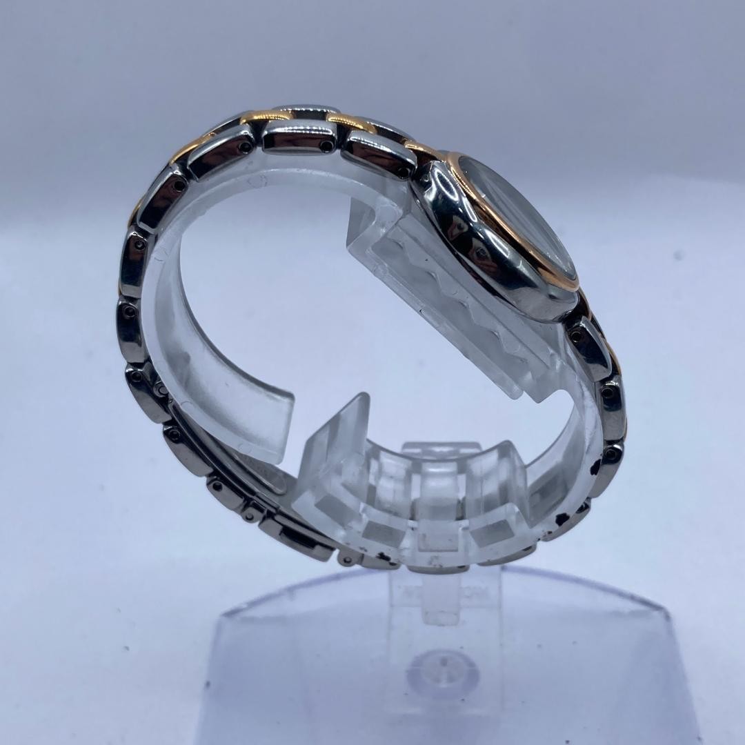 [Junk Item] SEIKO Solar Oval Silver Gold