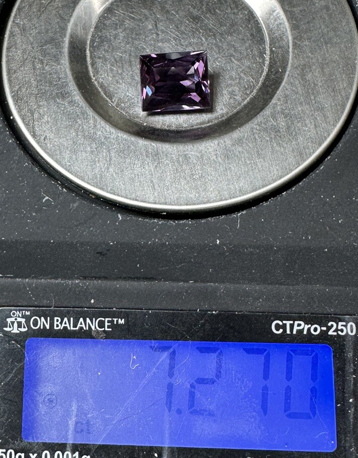 7.00ct + Lab Created Emerald CUT Alexandrite Antique Cut 12mmX10mm 🤩 Old Stock