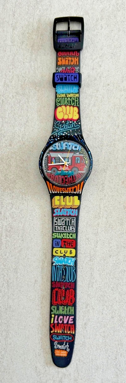 Swatch Club Special – Street Club – SUJZ111 – Grems – Mint – 2009