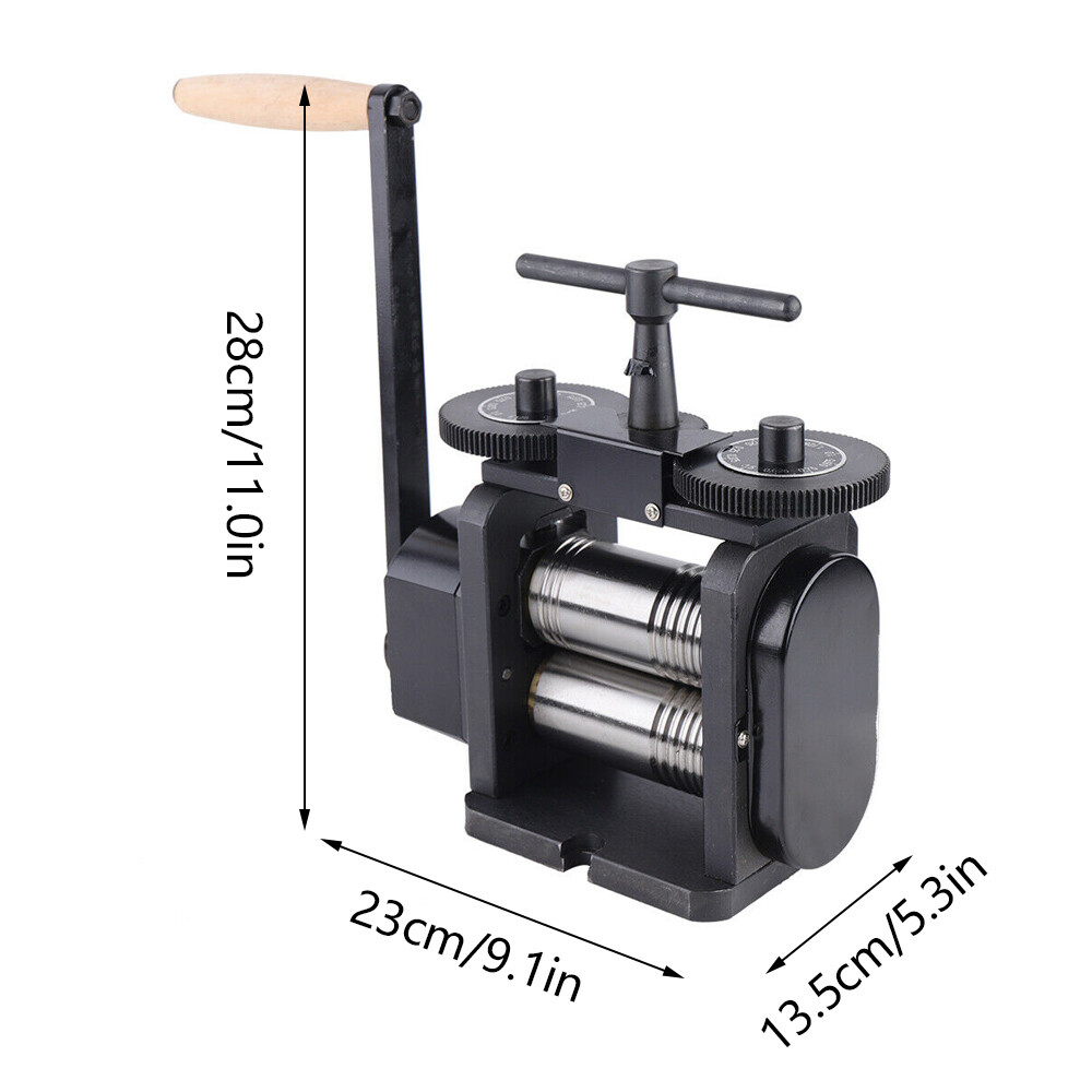 Manual Combination Rolling Mill Machine Jewelry Metal Tools Equipments 110/130mm