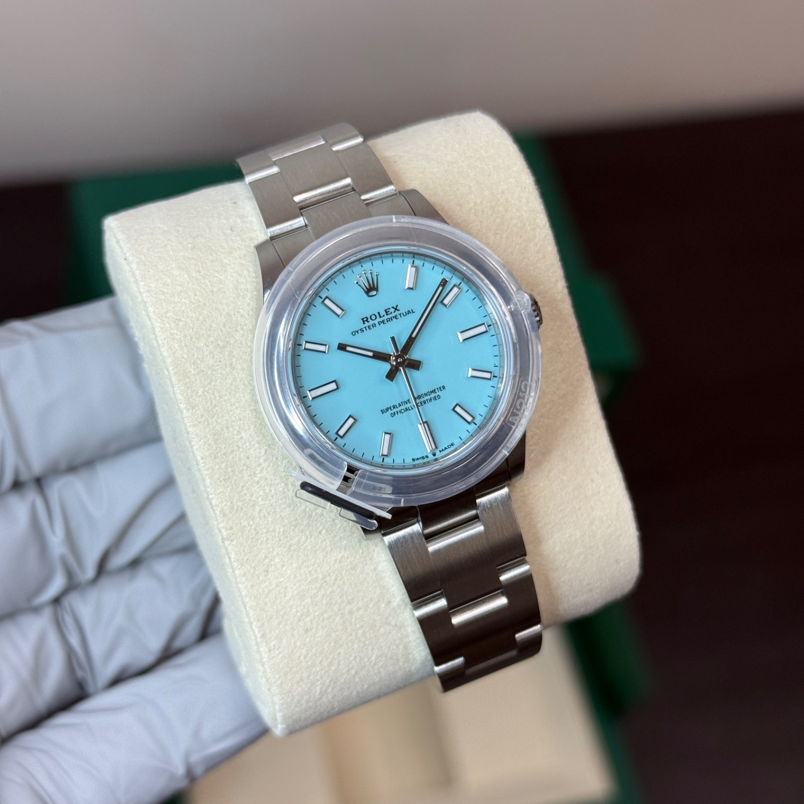 Rolex Oyster Perpetual 31 mm NEW 2026 JUNE 277200 Turquoise
