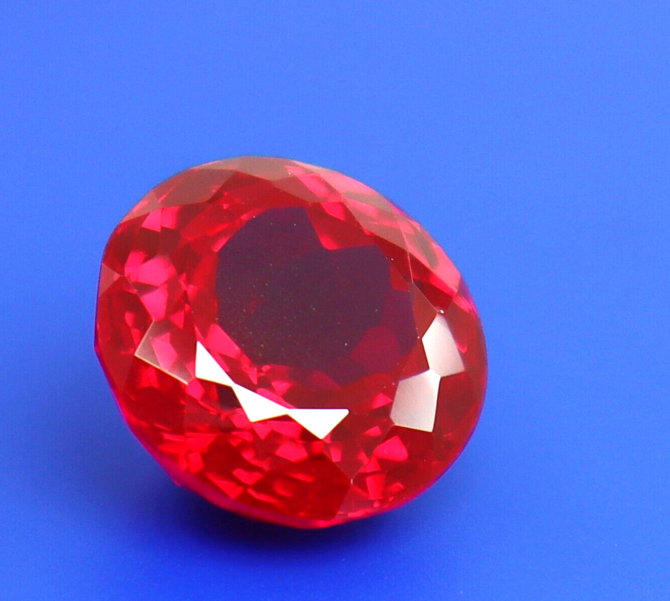 11.70 Ct Red Ruby Round Cut Loose Gemstone Natural Certified