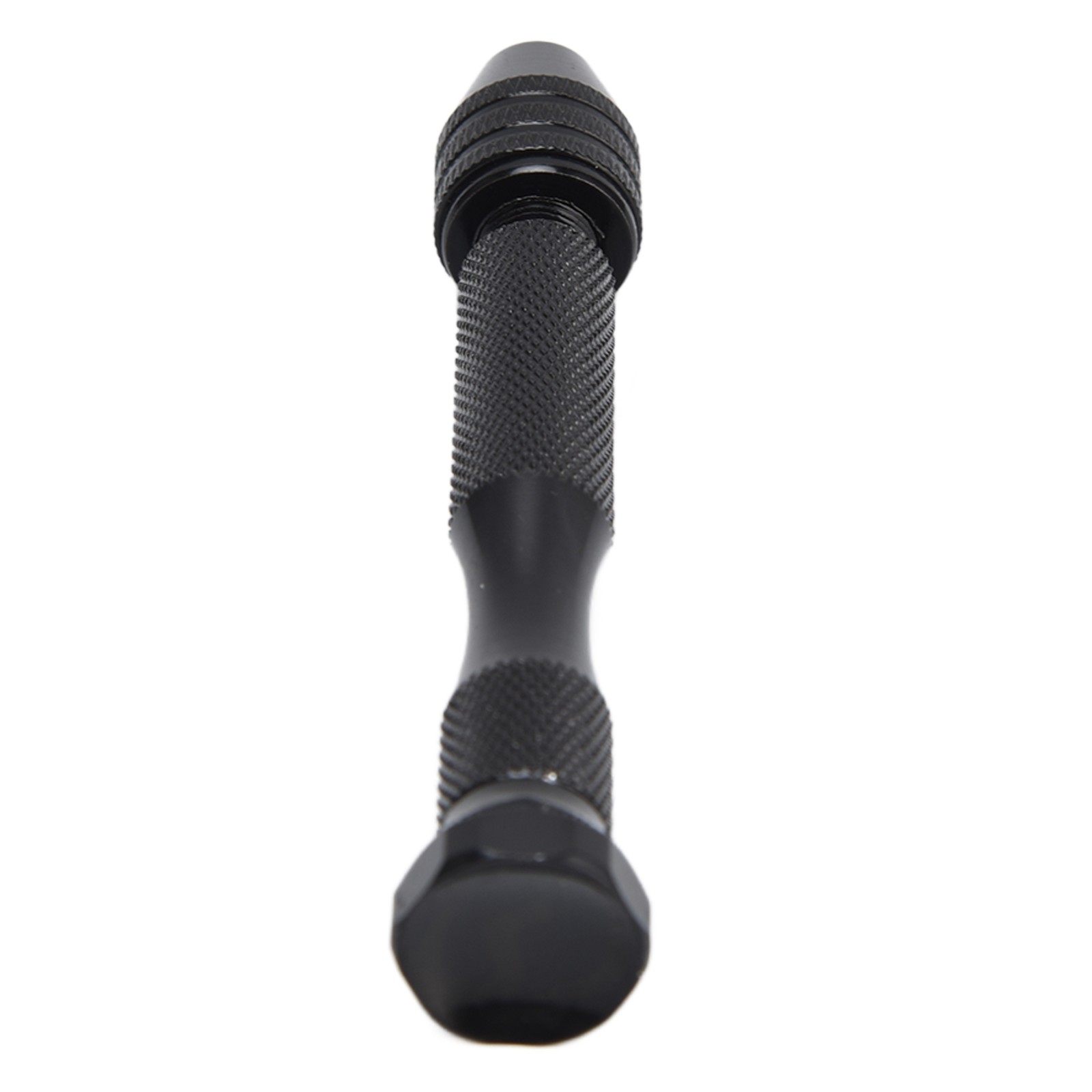 Pin Vise Hand Drill Mini Twist Drill 0.3-3.4mm Clamping (Black)