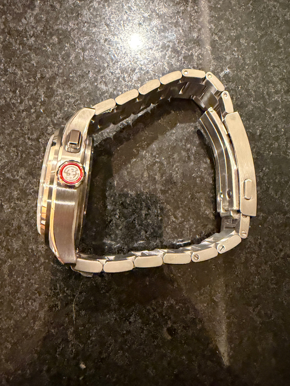 Henry Archer Tidslinje Meteorite – Lunaris – Trinity Grey 3-link Bracelet