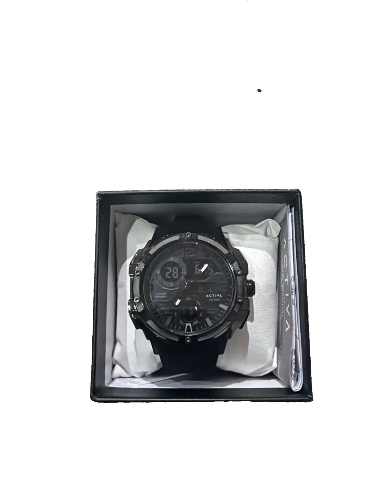 Activa Virtux X Invicta Digital Men’s Watch – 51mm. Black (ACW8118-003)